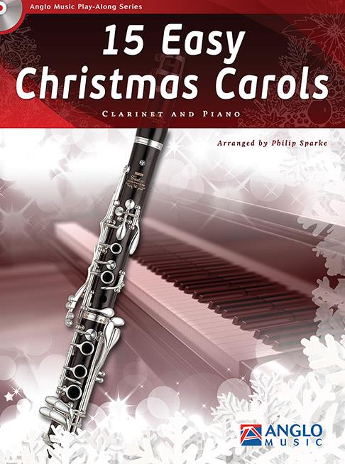 15 Easy Christmas Carols + CD / klarinet + klavír
